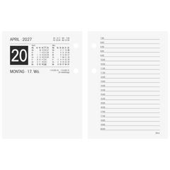 Umlegekalender 2027 | 8×10,8 cm