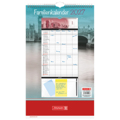Familienkalender 2027 „Big City“ | 25×41,5 cm