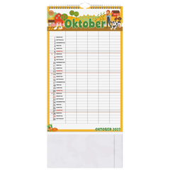 Familienkalender 2027 „Graphics“ | 25×41,5 cm
