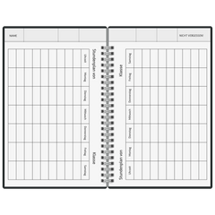 Buchkalender Familienplaner 2027 „Confetti“ | A5, Papier