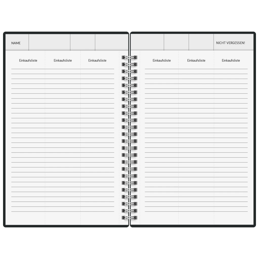 Buchkalender Familienplaner 2027 „Confetti“ | A5, Papier