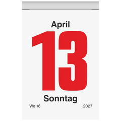 Abreißkalender 2027 Nr. 3 | 5,4×8 cm