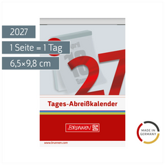 Abreißkalender 2027 Nr. 4 | 6,5×9,8 cm