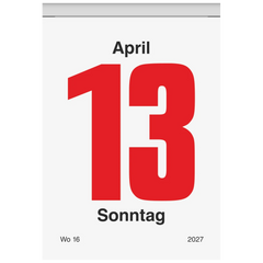Abreißkalender 2027 Nr. 4 | 6,5×9,8 cm