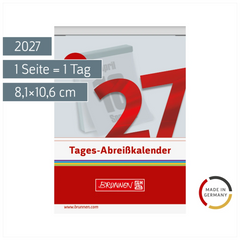 Abreißkalender 2027 Nr. 5 | 8,1×10,6 cm