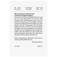 Abreißkalender 2027 Nr. 5 | 8,1×10,6 cm