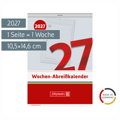 Abreißkalender 2027 Nr. 25 | 10,5×14,6 cm