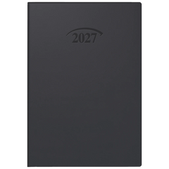 Taschenkalender Mod. 712 2027 | A7, Kunststoff, schwarz