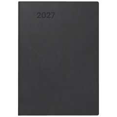Taschenkalender Mod. 713 2027 | A7, Kunststoff, schwarz