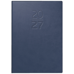 Taschenkalender Mod. 713 2027 | A7, Kunstleder, blau