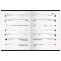 Taschenkalender Mod. 716 2027 | A7, Kunststoff, sortiert