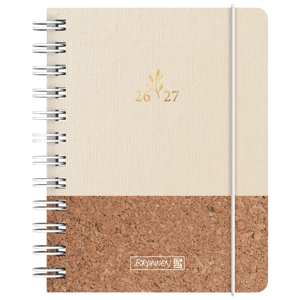 Schülerkalender 2026/2027 „Naturality“ | A6, Textil