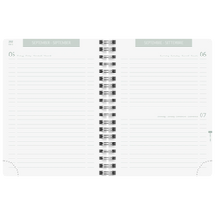 Schülerkalender 2027/2028 „Flower“ | A6, Kunststoff