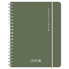 Schülerkalender 2027/2028 „Plain Colour“ | A6, Kunststoff