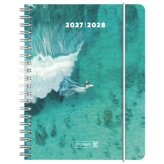 Schülerkalender 2027/2028 „Surfing“ | A6, Kunststoff
