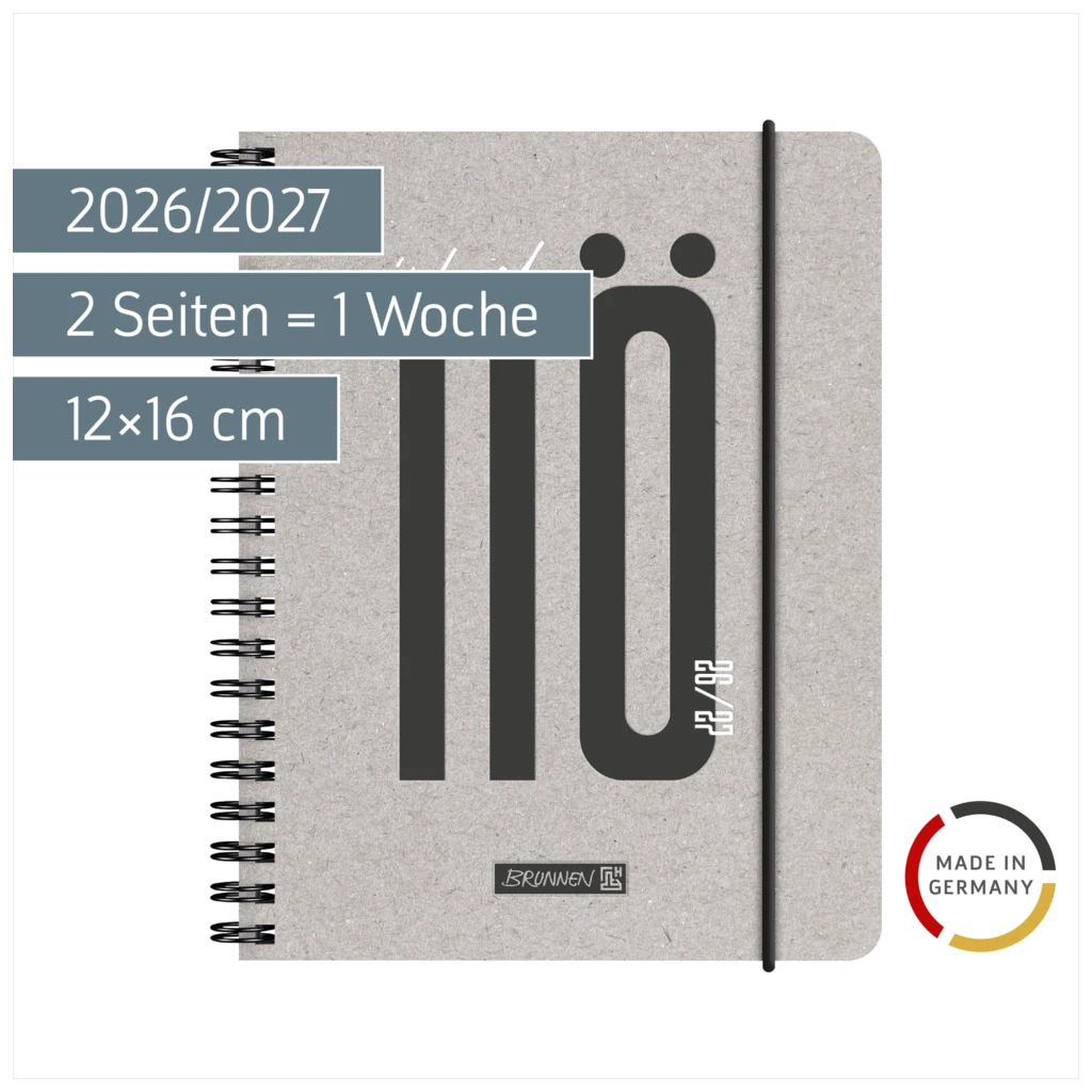 Schülerkalender 2026/2027 „Nope“ | A6, Karton