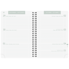 Schülerkalender 2027/2028 „Linen“ | A5, Textil