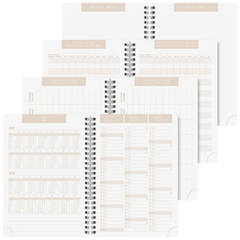 Schülerkalender 2027/2028 „Jungle“ | A5, Leder