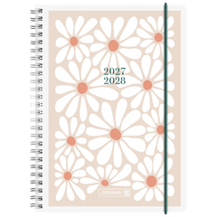 Schülerkalender 2027/2028 „Daisy“ | A5, Kunststoff