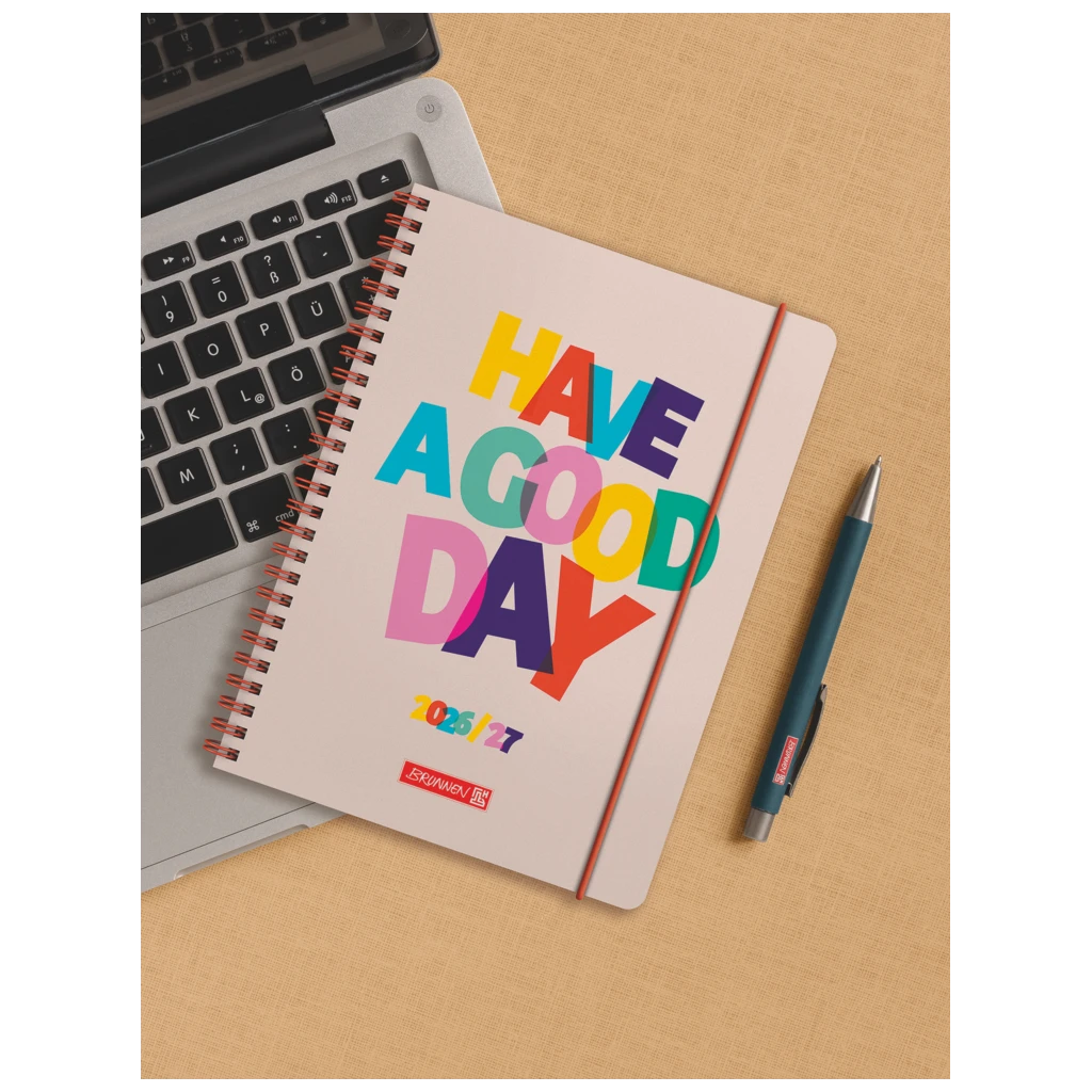 Schülerkalender 2026/2027 „Good Day“ | A5, Kunststoff