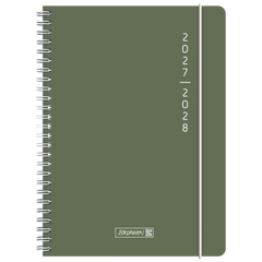 Schülerkalender 2027/2028 „Plain Colour“ | A5, Kunststoff
