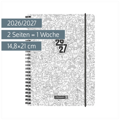 Schülerkalender 2026/2027 „ZENart“ | A5, Kunststoff