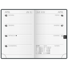 Taschenkalender Mod. 723 2027 | A7, Kunststoff, dunkelblau