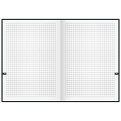 Buchkalender TimeCenter Mod. 725 2027 | A5, Kunststoff, schwarz