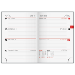Taschenkalender Mod. 731 2027 | A6, Kunststoff, petrol
