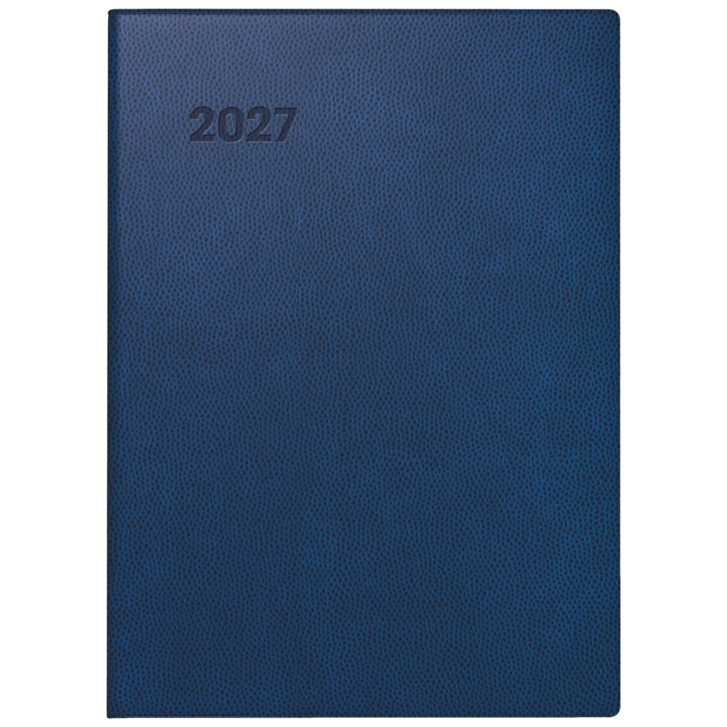Taschenkalender Mod. 731 2027 | A6, Kunststoff, dunkelblau