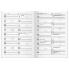 Taschenkalender Mod. 731 2027 | A6, Kunstleder, braun