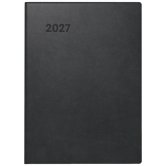 Taschenkalender Mod. 736 2027 | A6, Kunststoff, schwarz