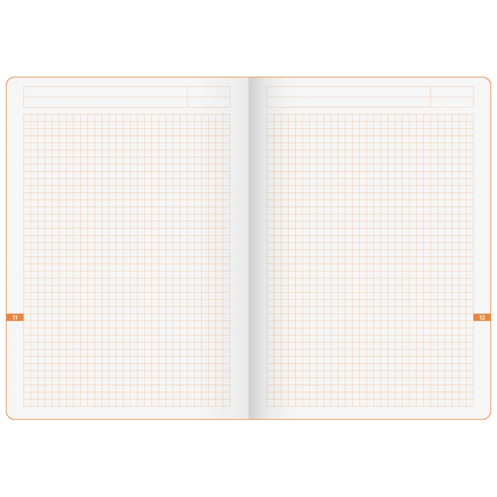 Buchkalender Premium Mod. 739 2027 „SlimLine“ | 17×24 cm, Kunststoff