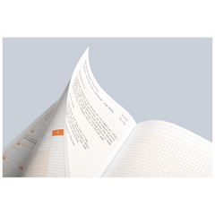 Buchkalender Premium Mod. 739 2027 „SlimLine“ | 17×24 cm, Kunststoff