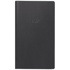 Taschenkalender Mod. 740 2027 | A6, Kunststoff, schwarz
