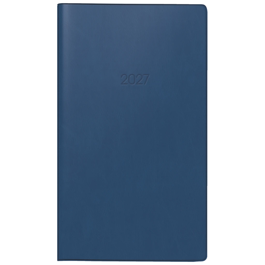 Taschenkalender Mod. 746 2027 | A6, Kunststoff, dunkelblau