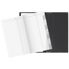 Taschenkalender Mod. 746 2027 | A6, Kunstleder, schwarz