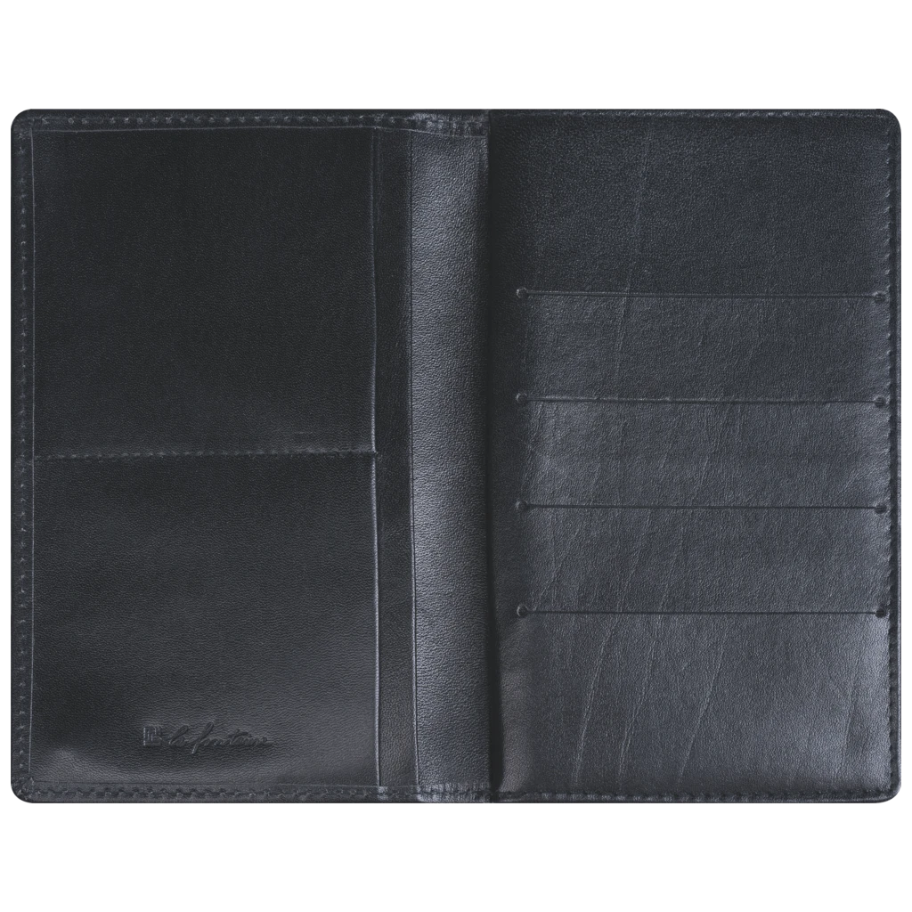 Taschenkalender Mod. 746 2027 | A6, Leder, schwarz