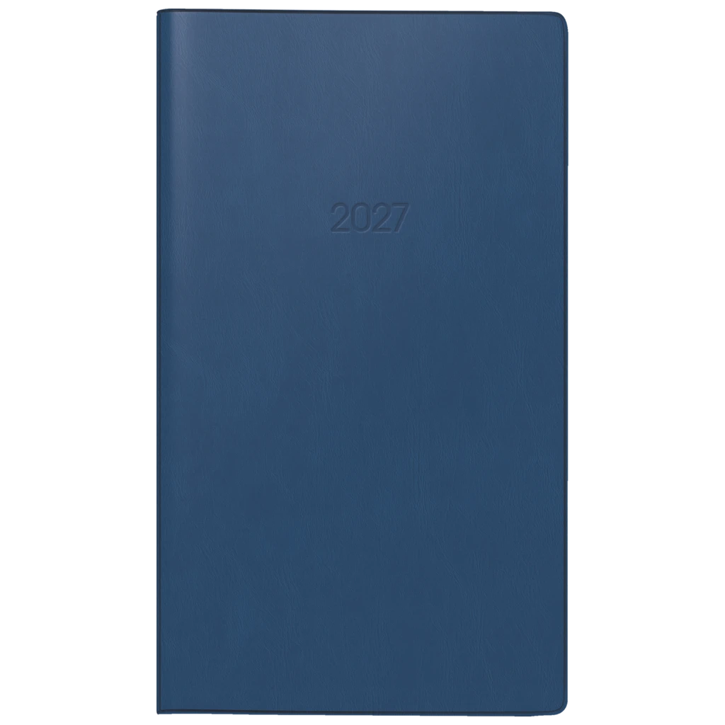 Taschenkalender Mod. 753 2027 | A6, Kunststoff, dunkelblau