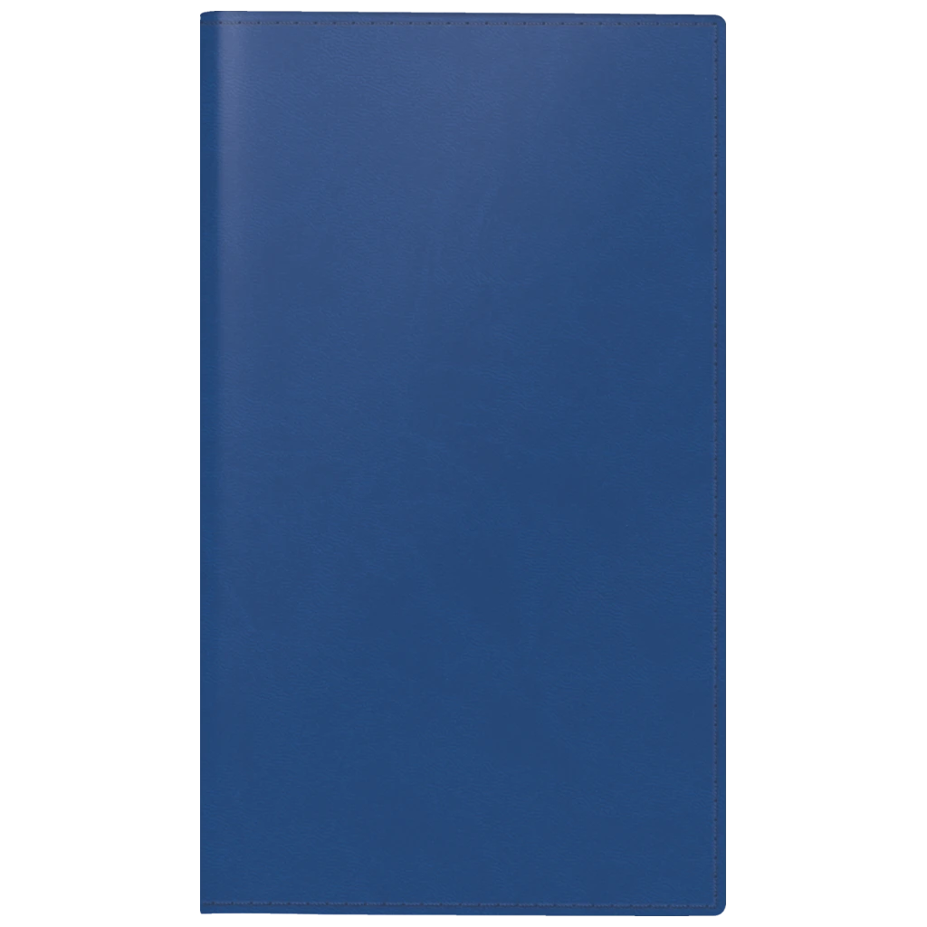 Taschenkalender Mod. 753 2027 | A6, Kunstleder, blau