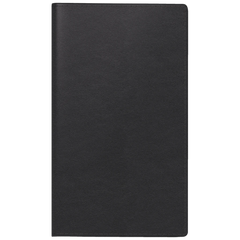 Taschenkalender Mod. 755 2027 | A6 quer, Leder, schwarz