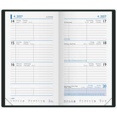 Taschenkalender Design Line Mod. 756 2027 „Botanical“ | A6, Papier