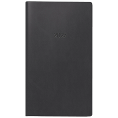 Taschenkalender Mod. 756 2027 | A6, Kunststoff, schwarz