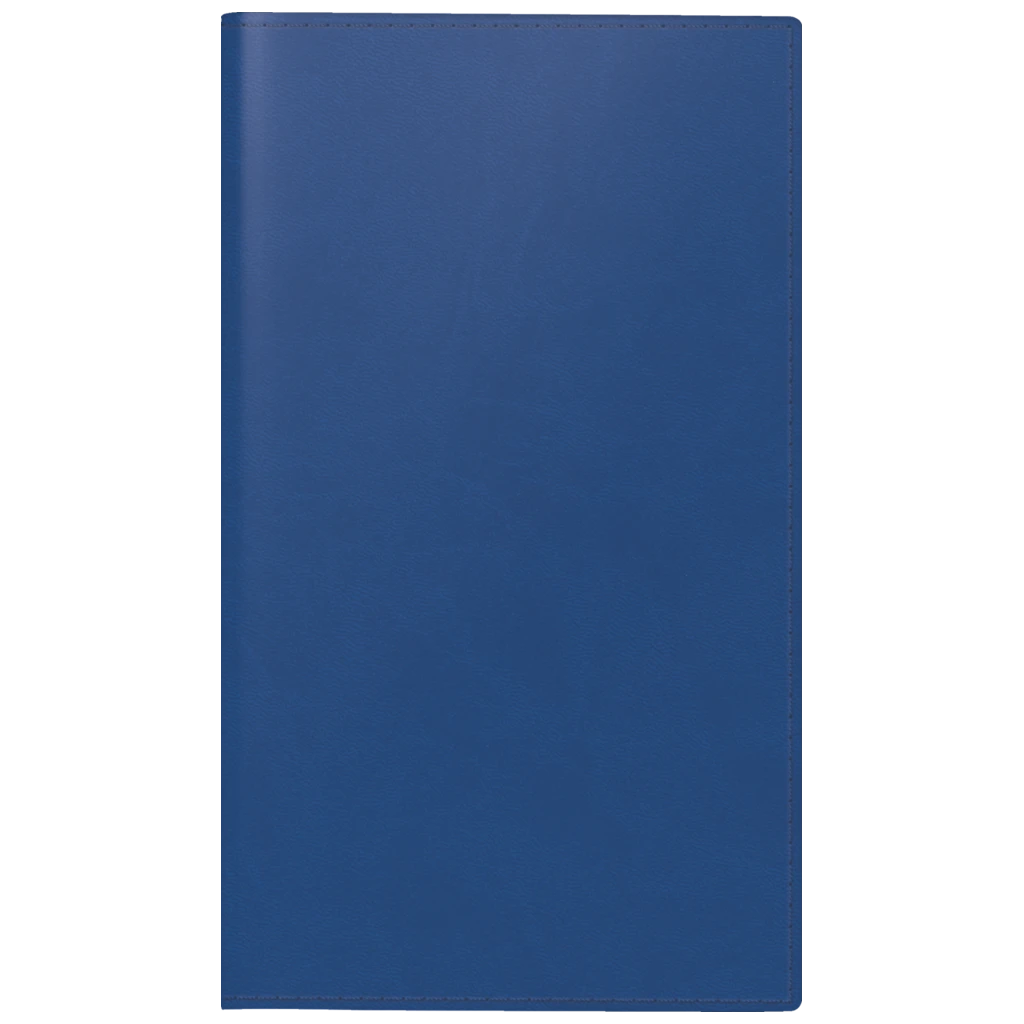 Taschenkalender Mod. 756 2027 | A6, Kunstleder, blau