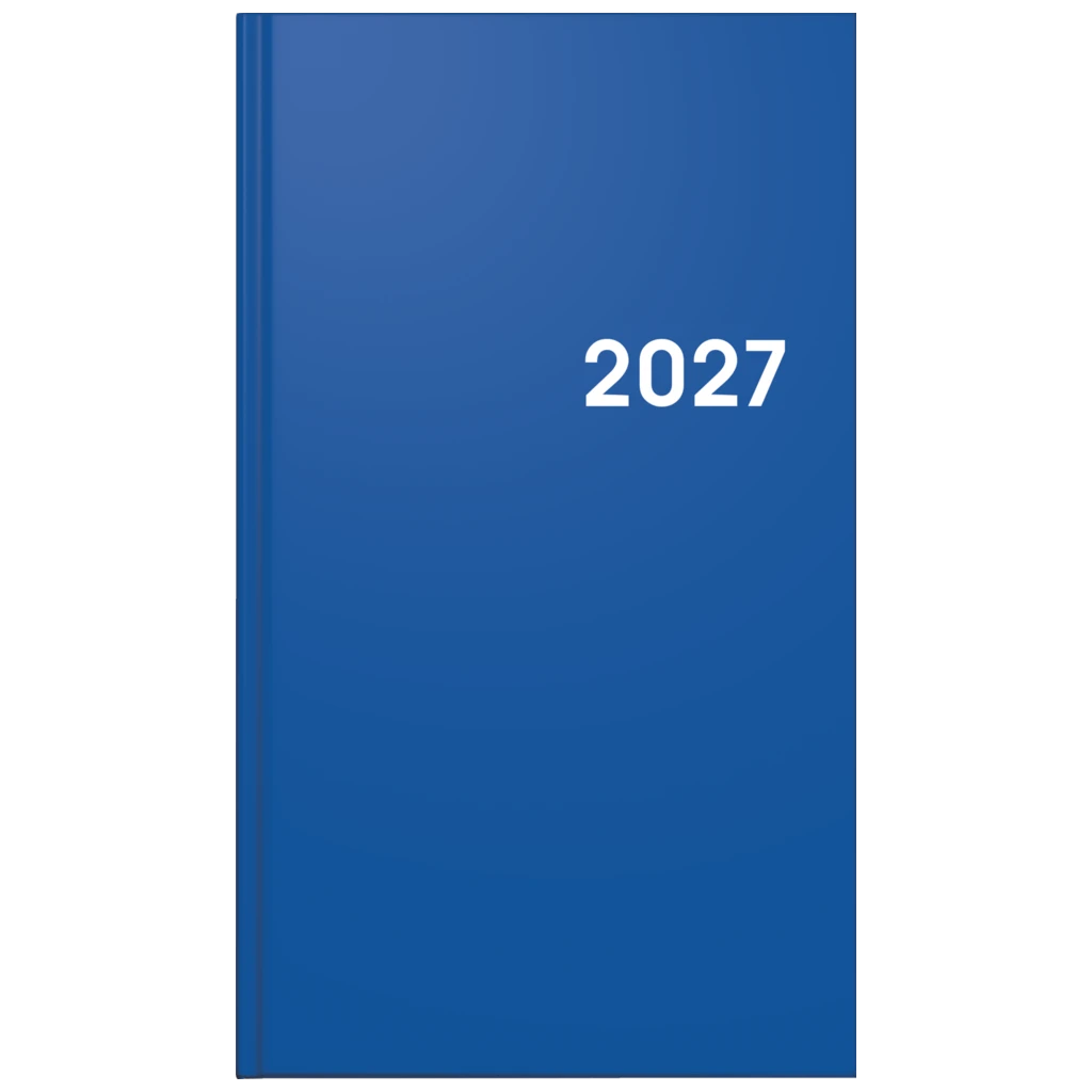 Taschenkalender Colour Line Mod. 756 2027 | A6, Kunststoff, blau