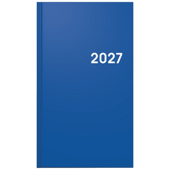 Taschenkalender Colour Line Mod. 756 2027 | A6, Kunststoff, blau
