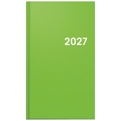 Taschenkalender Colour Line Mod. 756 2027 | A6, Kunststoff, hellgrün