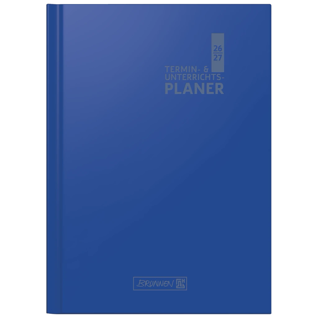 Lehrerkalender 2026/2027 Termin- & Unterrichtsplaner | A4, Kunststoff, blau