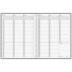 Lehrerkalender 2027/2028 Termin- & Unterrichtsplaner | A4, Kunststoff, schwarz