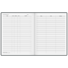 Lehrerkalender 2027/2028 Termin- & Unterrichtsplaner | A4, Kunststoff, schwarz